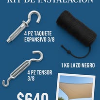 Malla sombra reforzada - promo