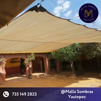 Malla sombra reforzada